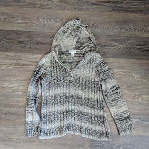 Gray Hooded Sweater
